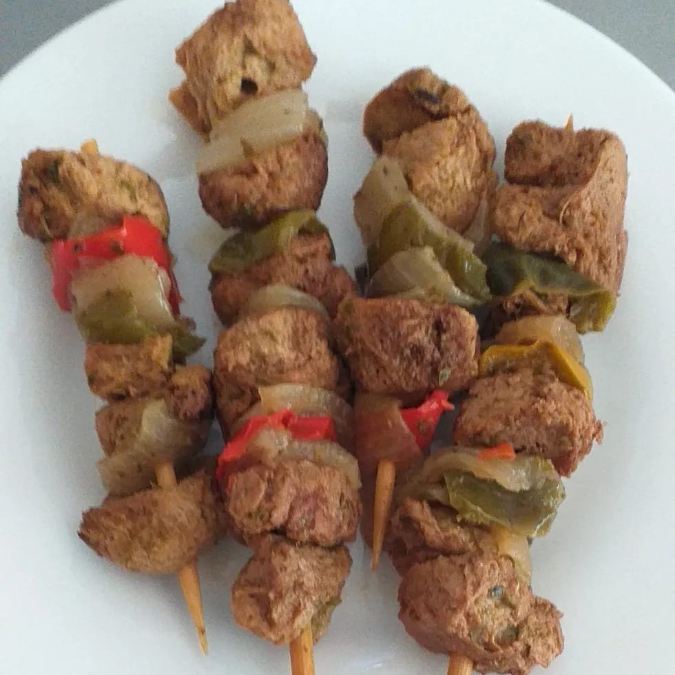 ESPETINHO VEGANO GRELHADO | Nutriciente