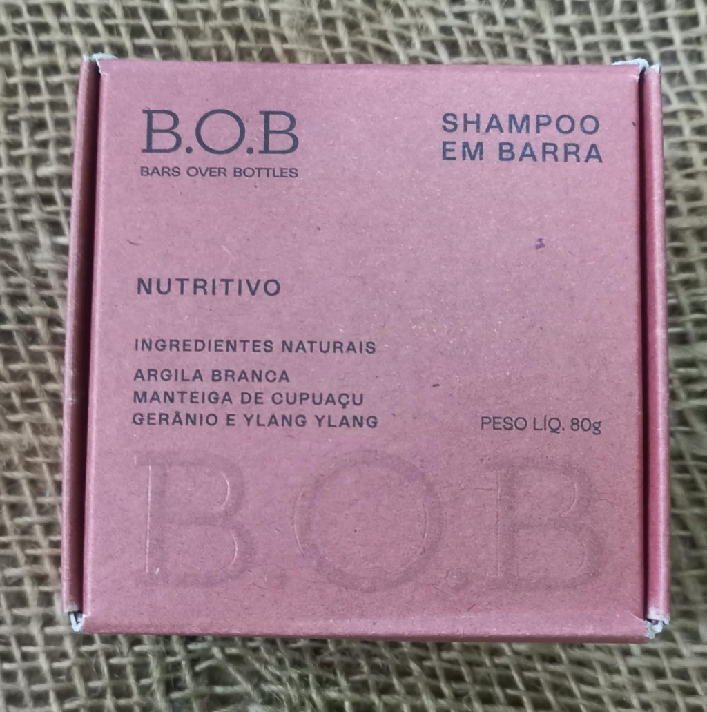 Shampoo em Barra | Nutritivo | B.O.B