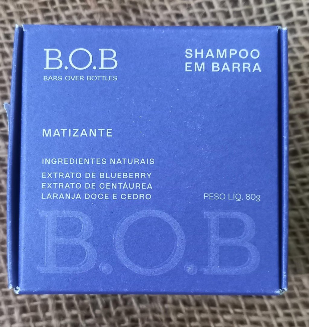 Shampoo em Barra | Matizante | B.O.B