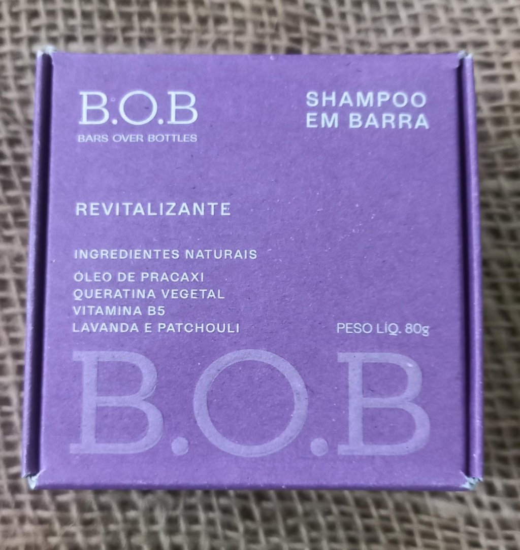 Shampoo em Barra | Revitalizante | B.O.B