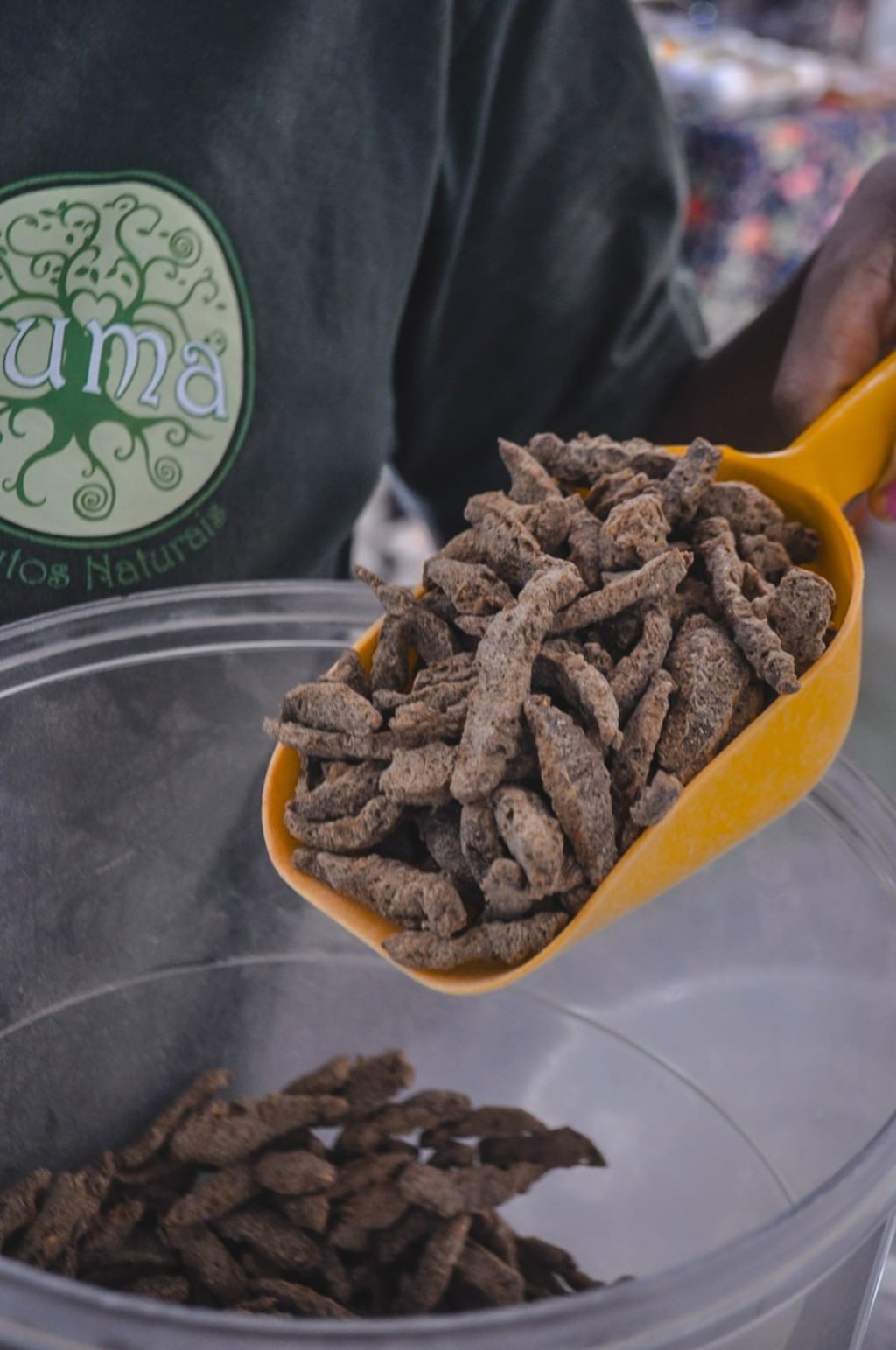 PVT/PTS EM TIRAS NATURAL ESCURO 100g