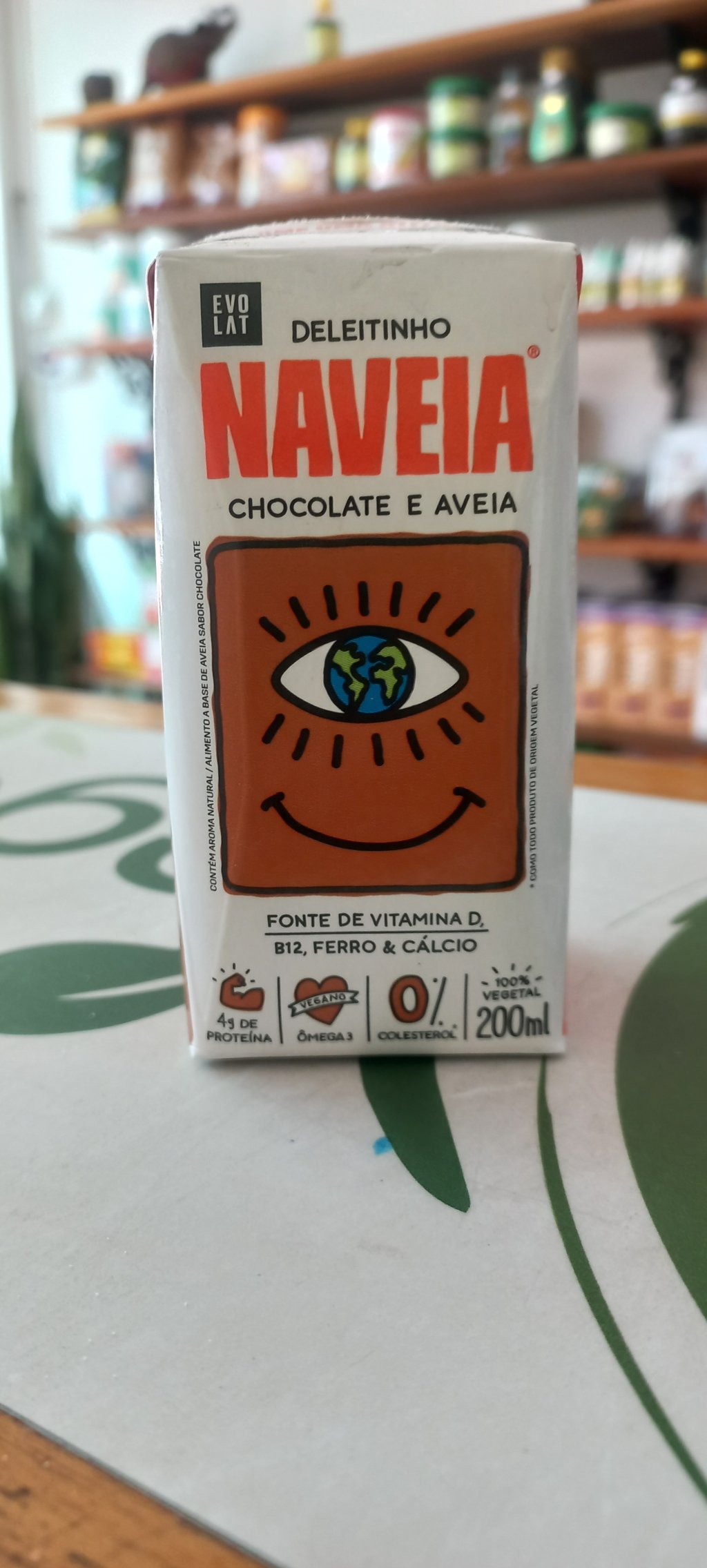 Deleitinho de Chocolate e Aveia 200ml