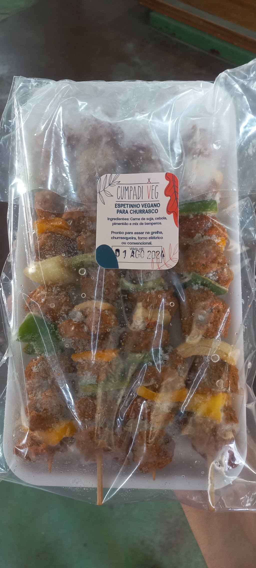 Espetinho Vegano Para Churrasco | Cumpadi Veg