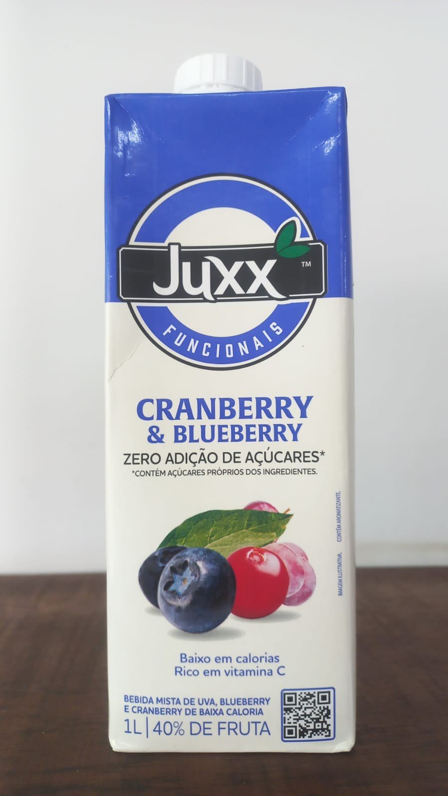 Suco de Cranberry e Blueberry