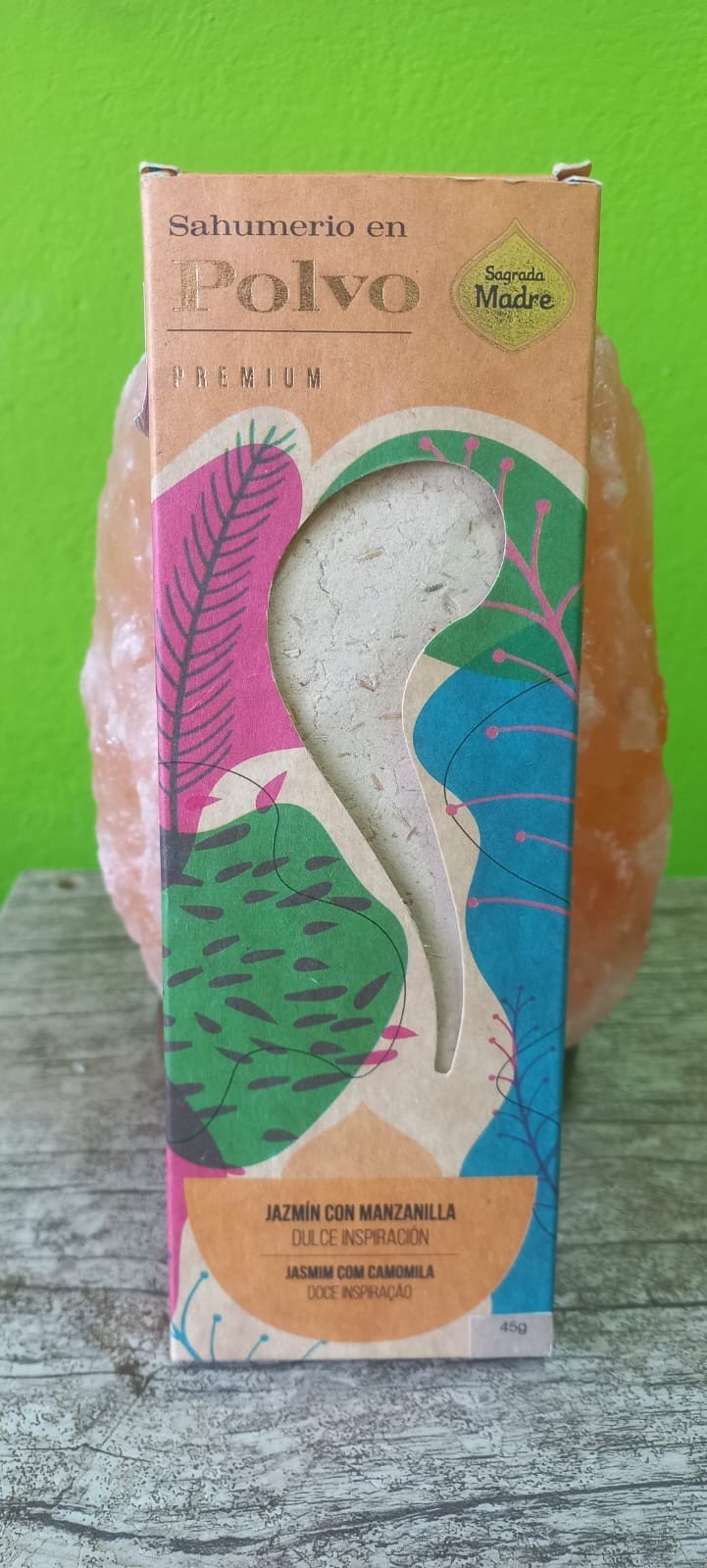 Incenso em Pó | Jasmim com Camomila | Sagrada Madre