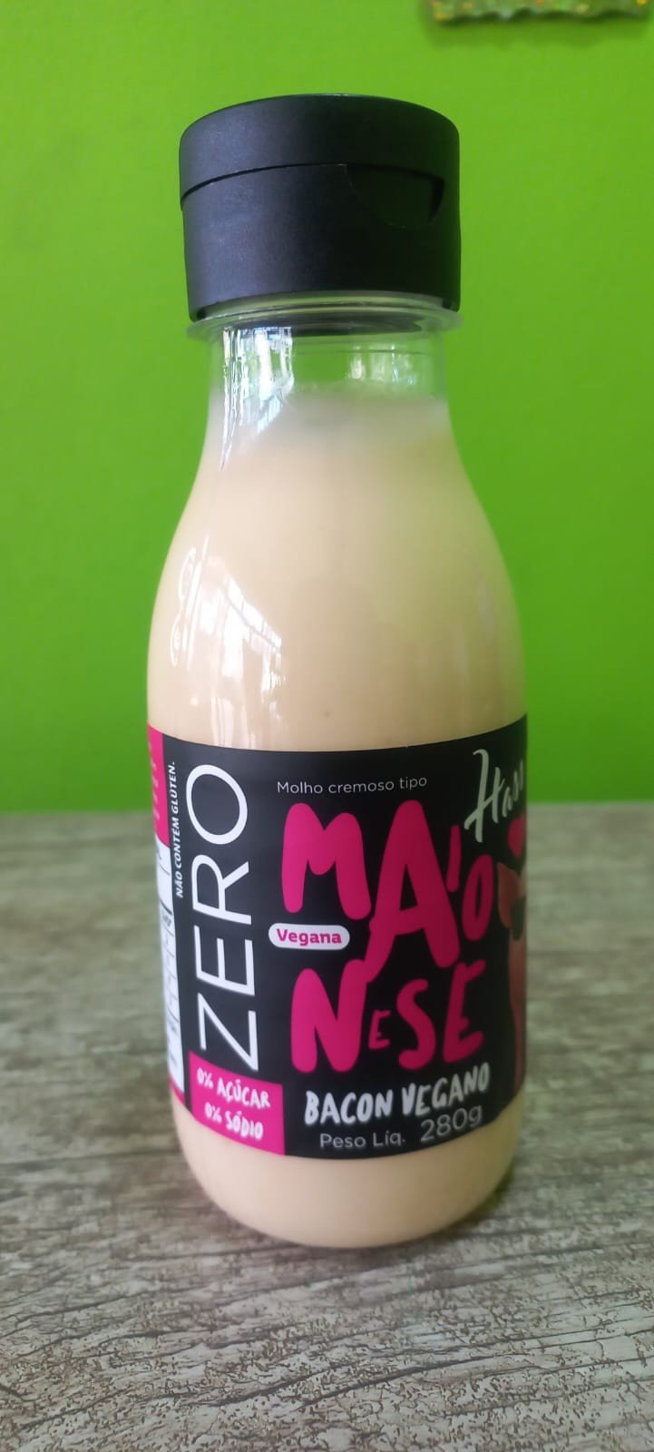 Maionese | Bacon Vegano | Zero Açúcar Zero Sódio | Hass 280g
