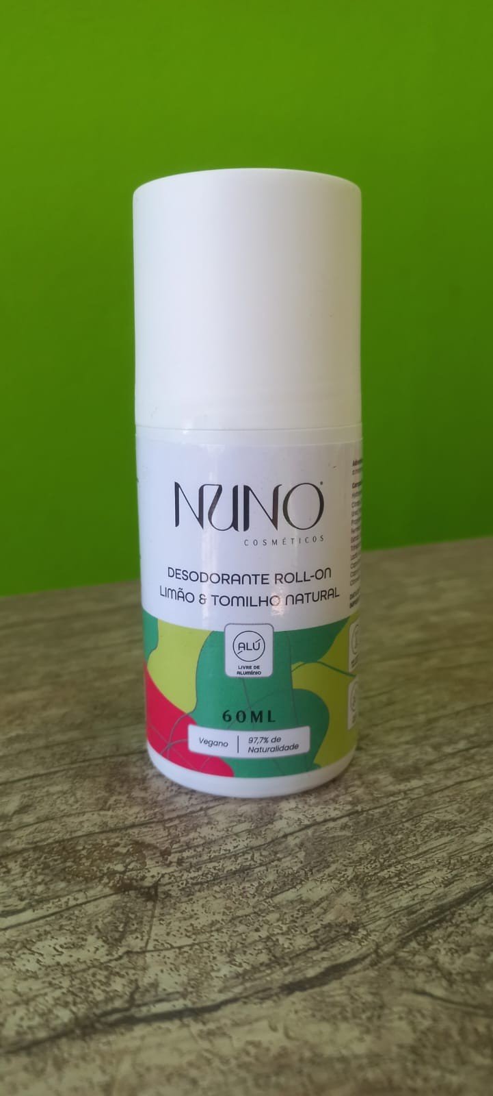 Desodorante Roll-On Limão & Tomilho Natural | Nuno
