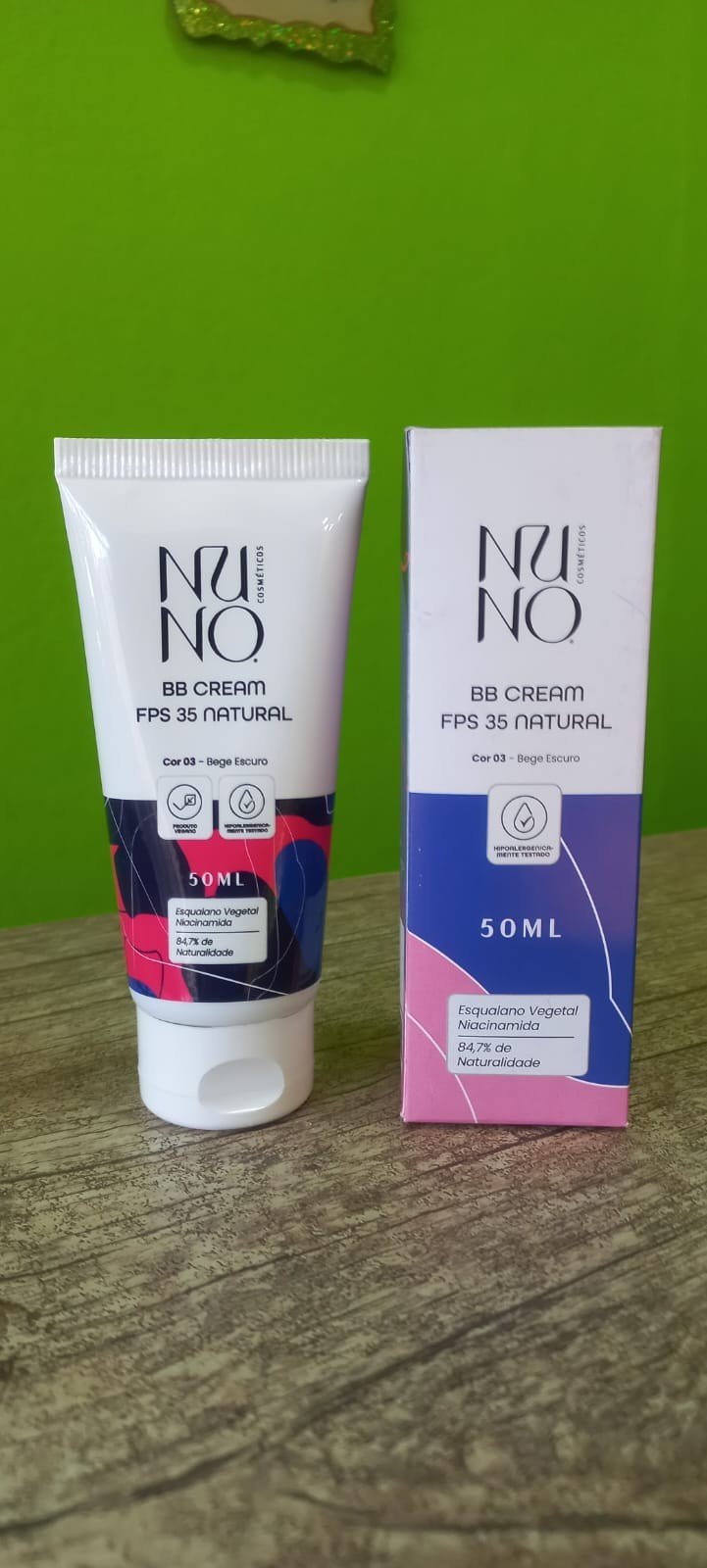 BB Cream FPS 35 Natural | Bege Escuro | Nuno