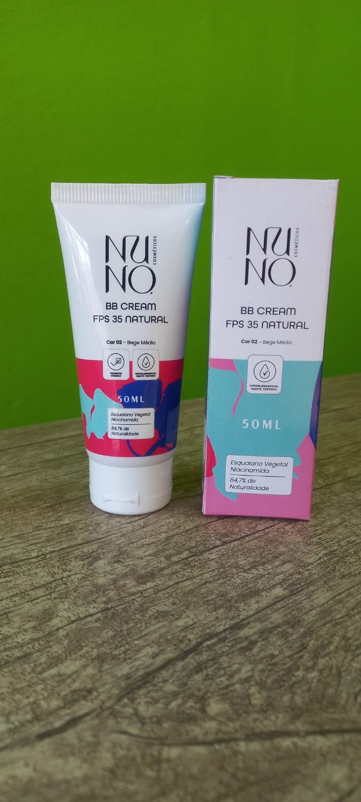 BB Cream FPS 35 Natural | Bege Médio | Nuno