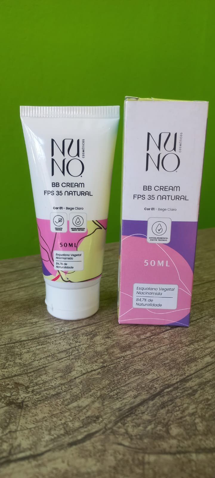 BB Cream FPS 35 Natural | Bege Claro | Nuno