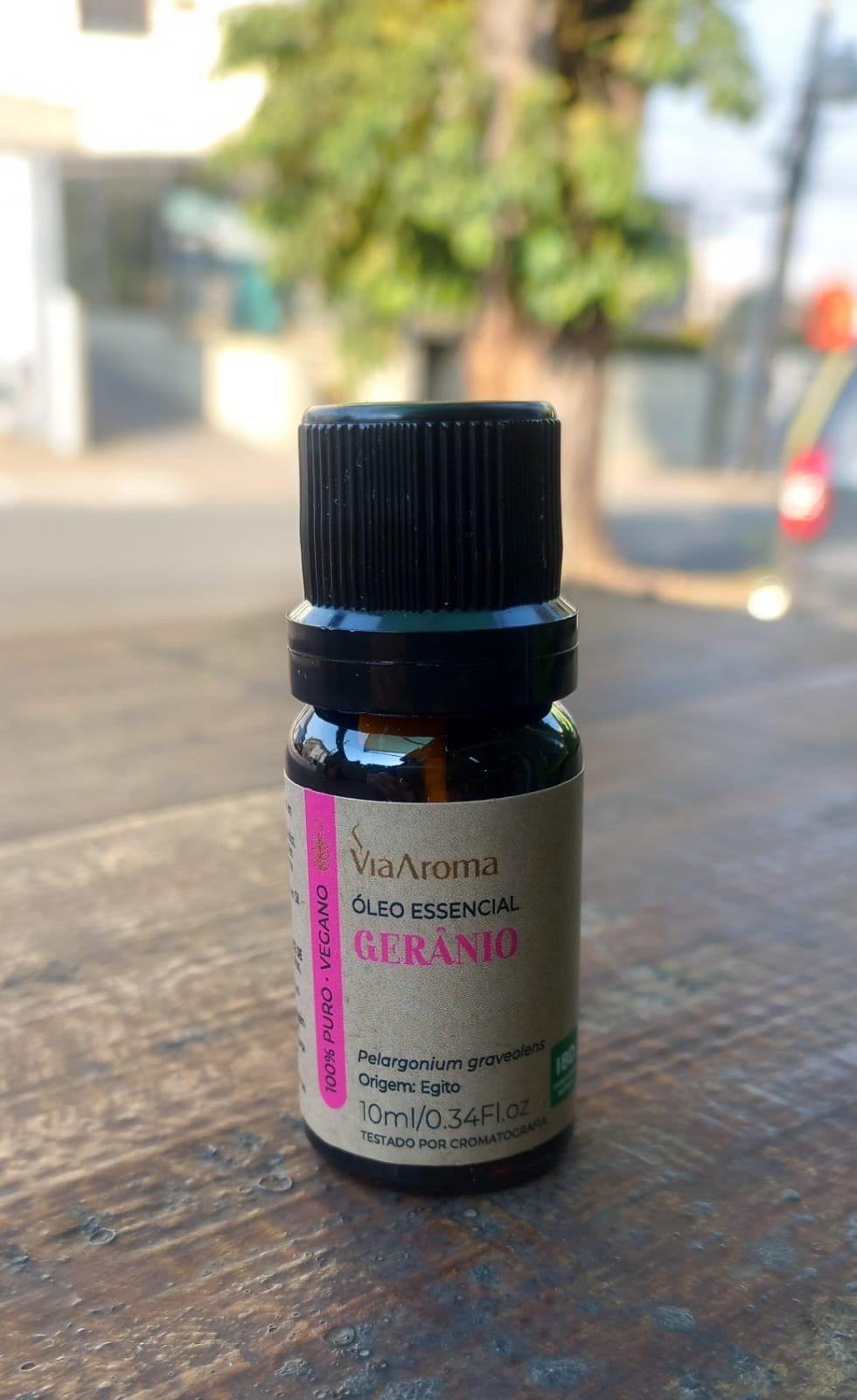Óleo Essencial de Gerânio | ViaAroma 10ml