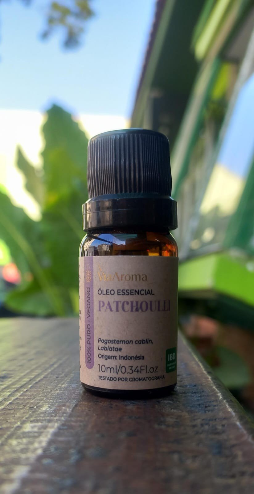 Óleo Essencial de Patchoulli | ViaAroma 10ml