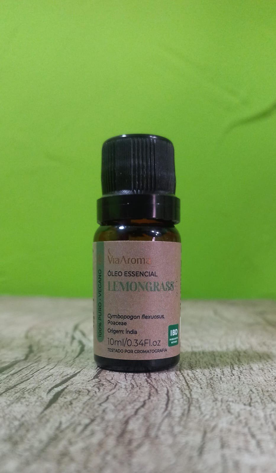Óleo Essencial de Lemongrass | ViaAroma 10ml