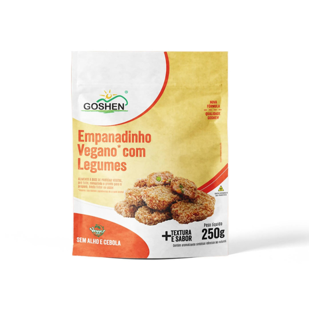 Empanadinho Veg com Legumes 250g | Goshen