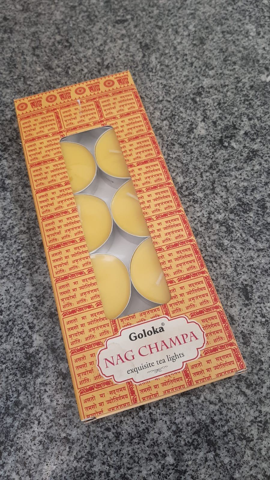 Velas Aromáticas | Nag Champa | Goloka