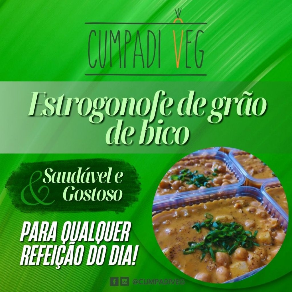 Estrogonofe de Grão de Bico | Cumpadi Veg 400g