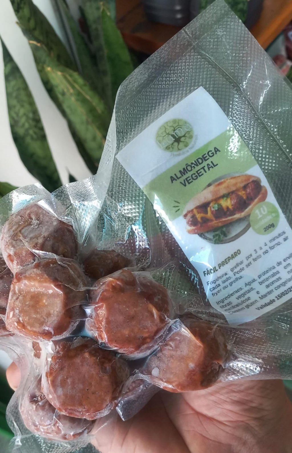 Almôndega Vegetal | Luma | 10 unidades 200g 