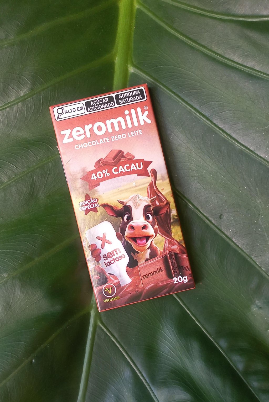 Chocolate 40% Cacau | ZeroMilk 20g