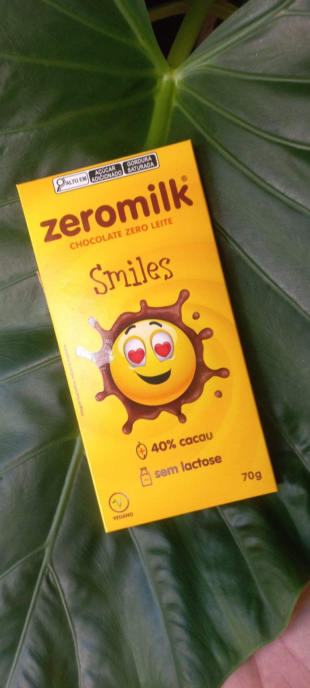 Chocolate 40% Cacau Zero Leite | ZeroMilk 70g