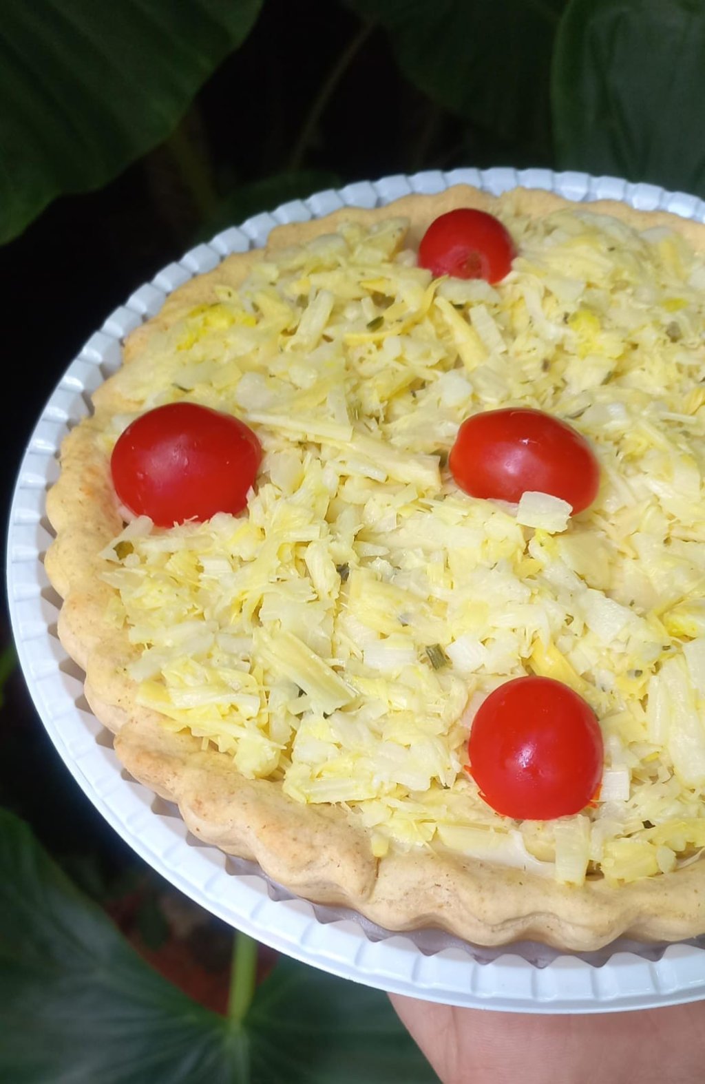 Quiche de Palmito | Congelado | Nutriciente 