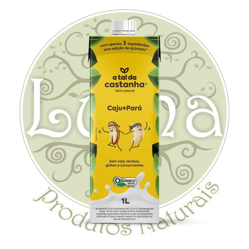 Bebida de Castanha de Caju e Castanha do Pará | Orgânico e 100% Natural 1L
