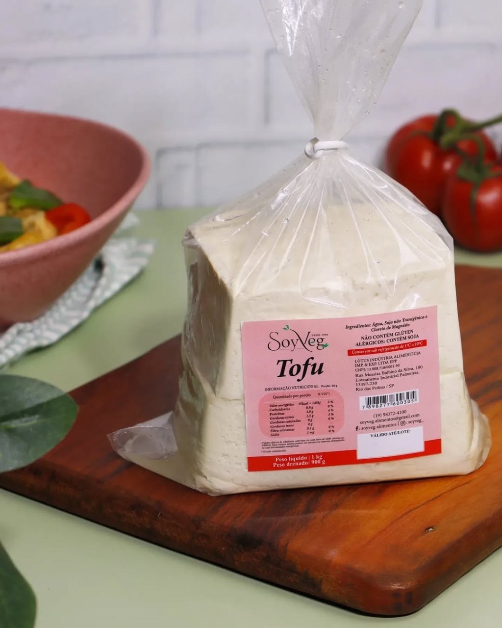 Tofu Fresco Soft 900g - SoyVeg