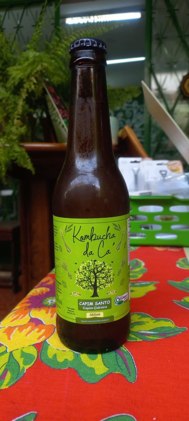 Kombucha da Cá | Capim Santo Orgânico 365ml