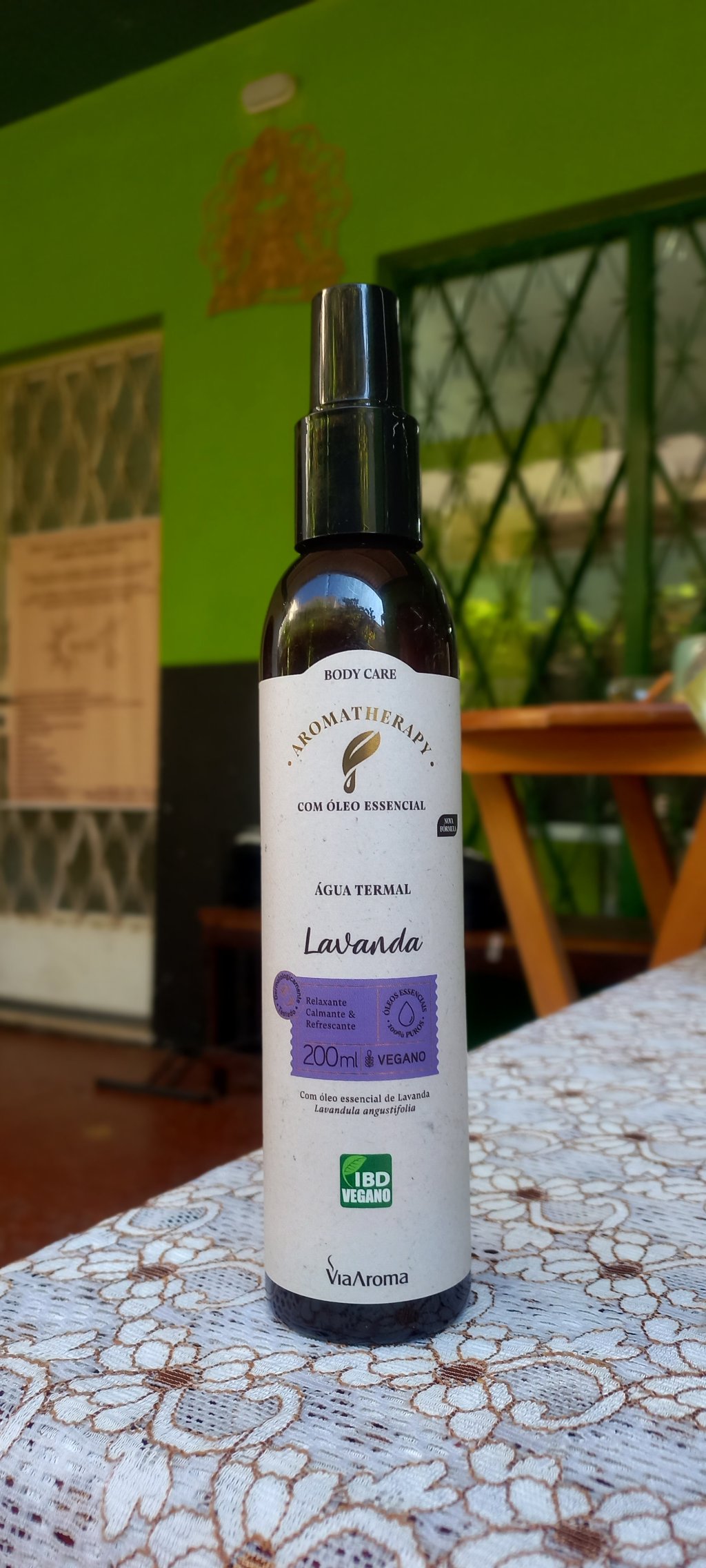 Água Termal com Óleo Essencial de Lavanda | ViaAroma - 200ml
