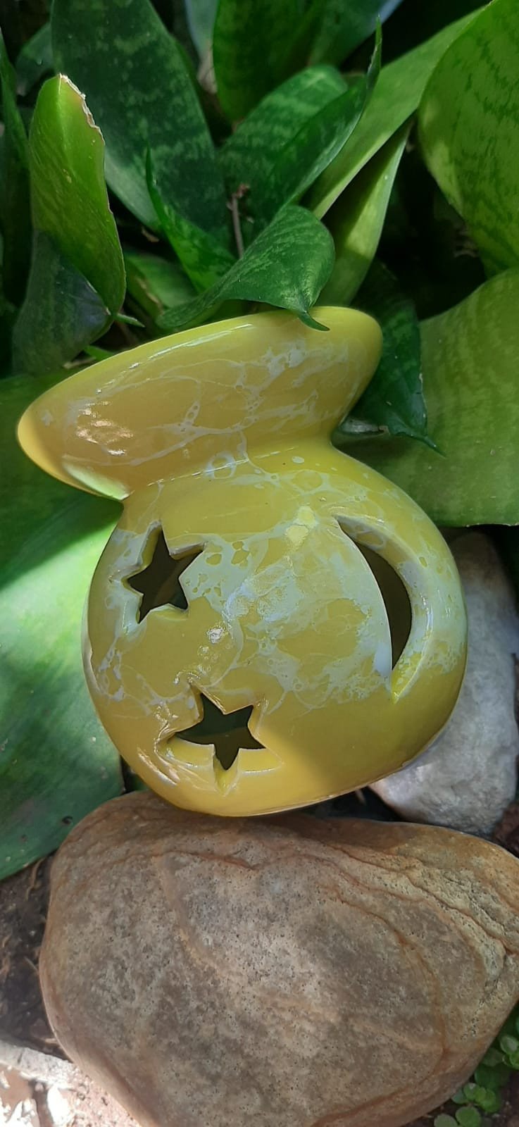 Difusor de Cerâmica | Rechaud - Amarelo