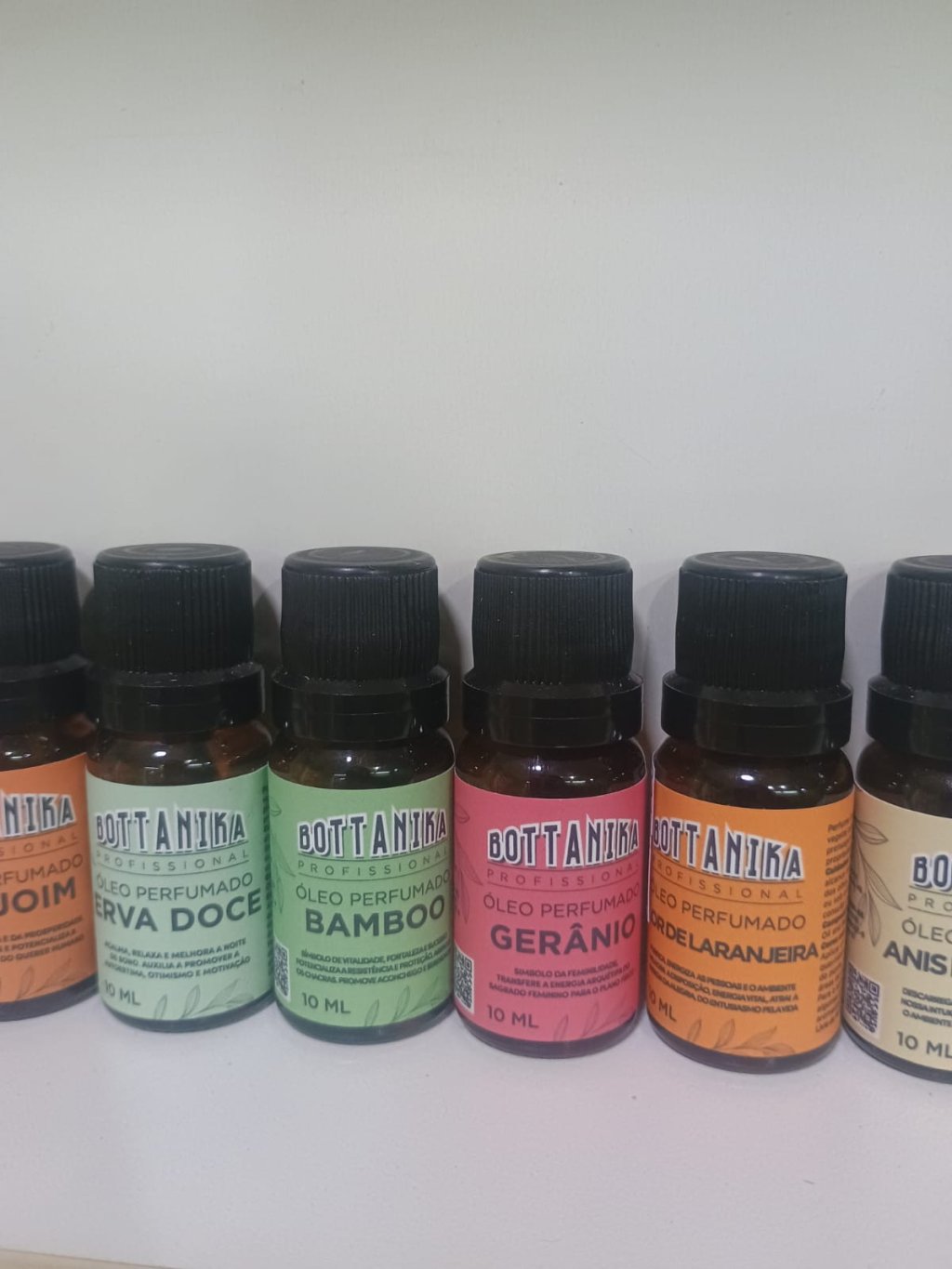 Óleo perfumado Bottanika - Aromas