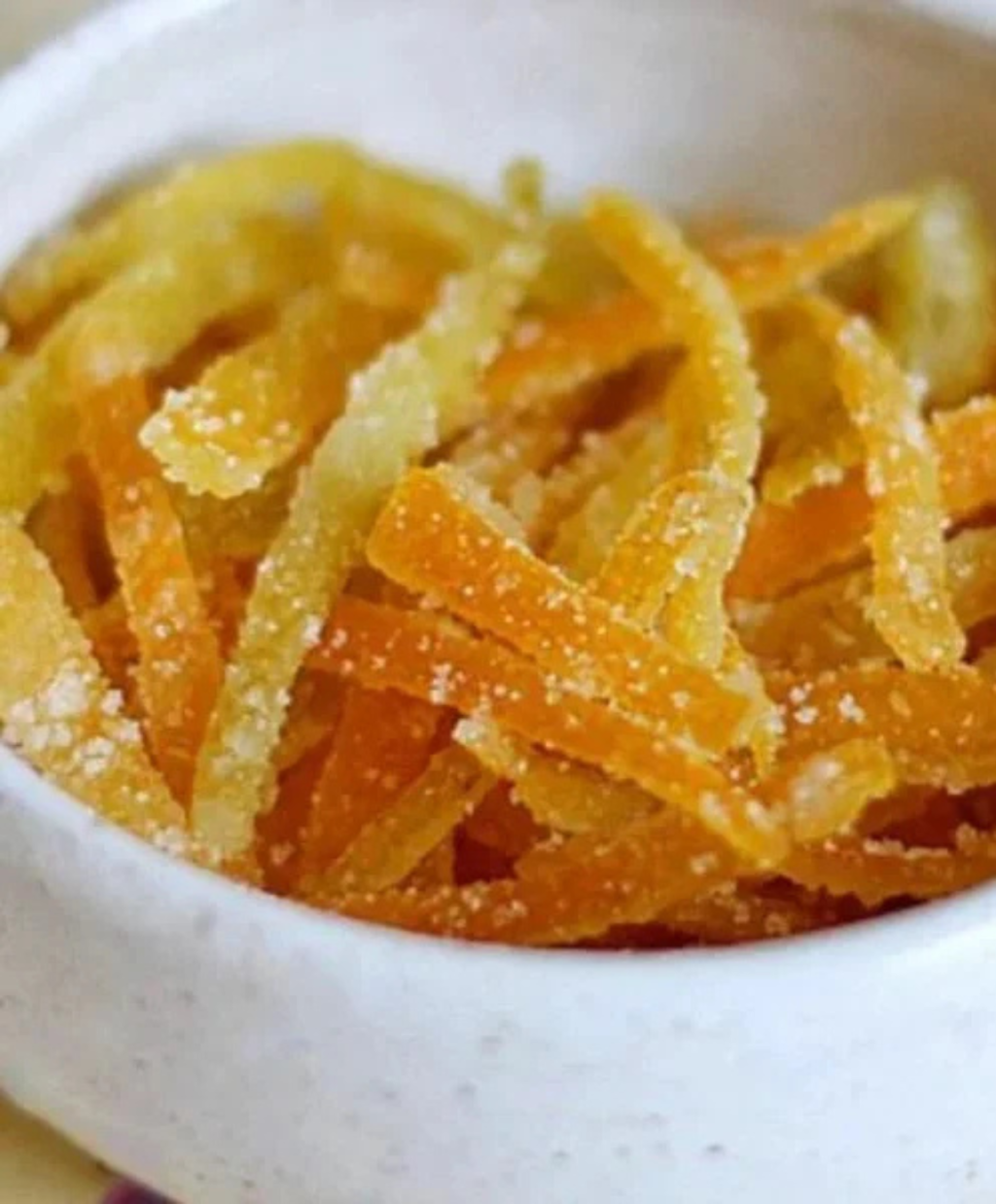 Laranja Cristalizada 100g