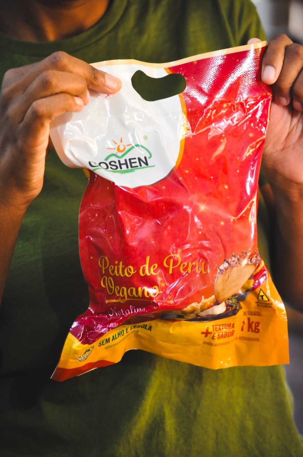 Peito de Peru Vegetal | Natalino | Goshen 1kg