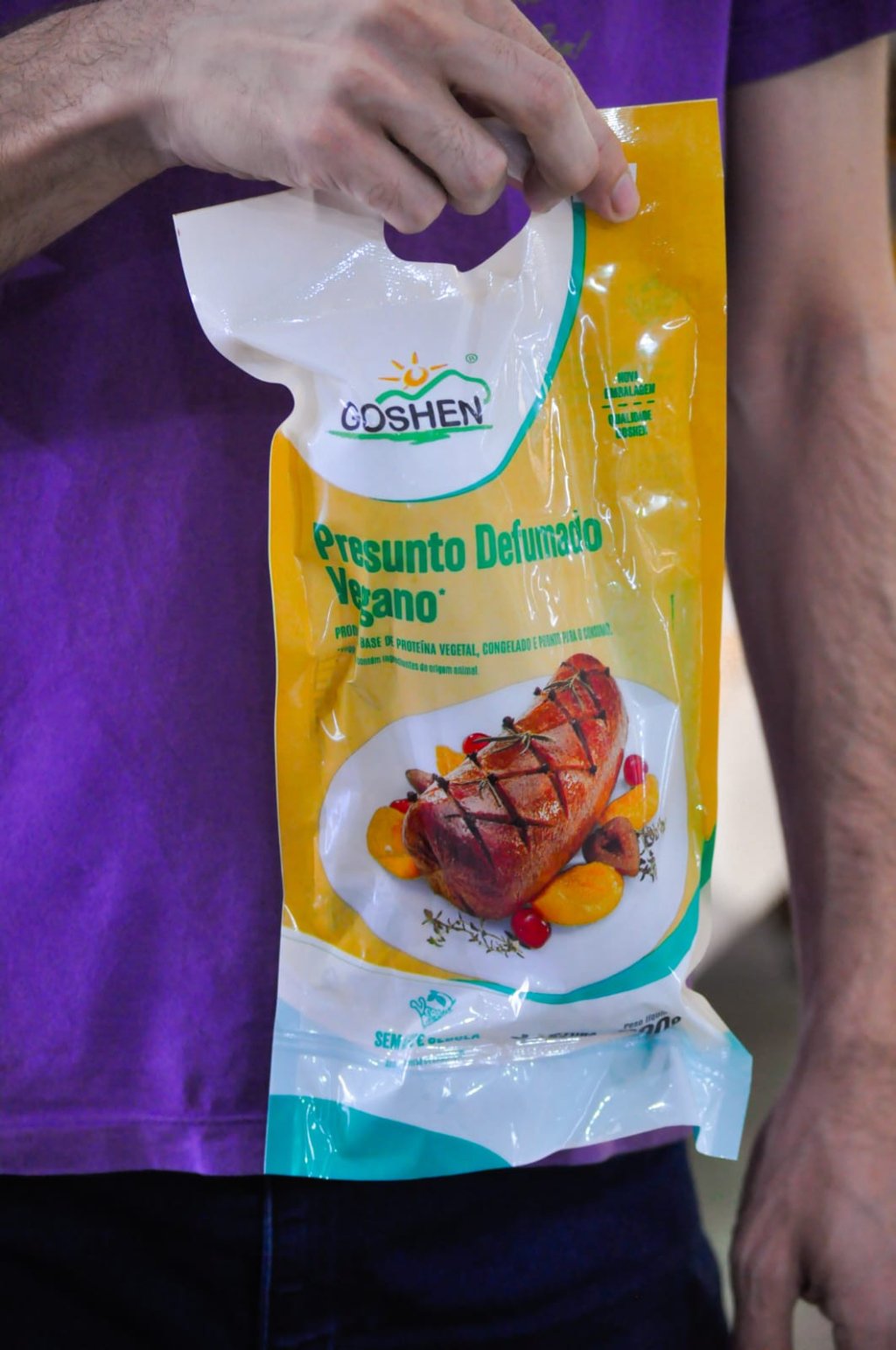 Presunto Defumado Vegetal | Goshen 900g