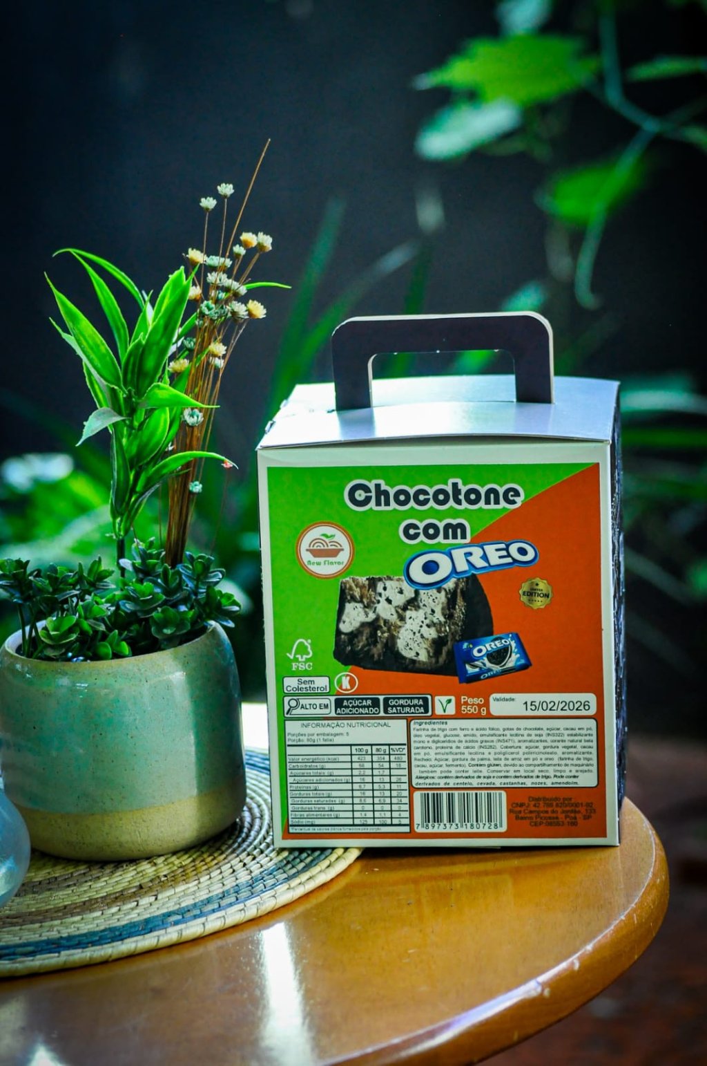 Chocotone com Oreo | New Flavor | 550g