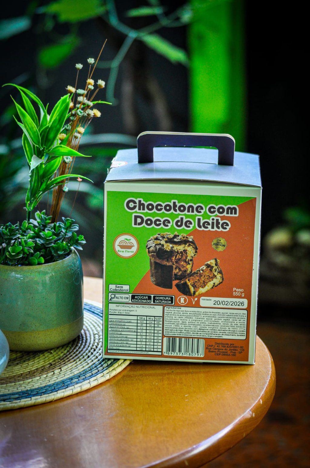 Chocotone com Doce de Leite | New Flavor | 550g