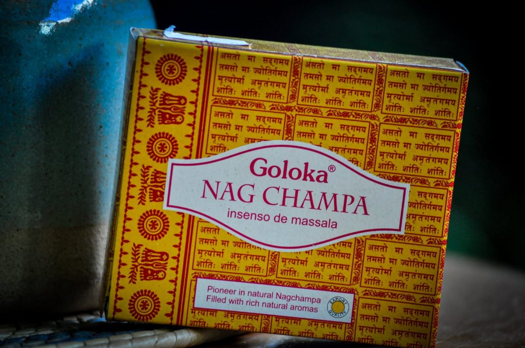 Incenso de Massala Cone | Nag Champa | Goloka