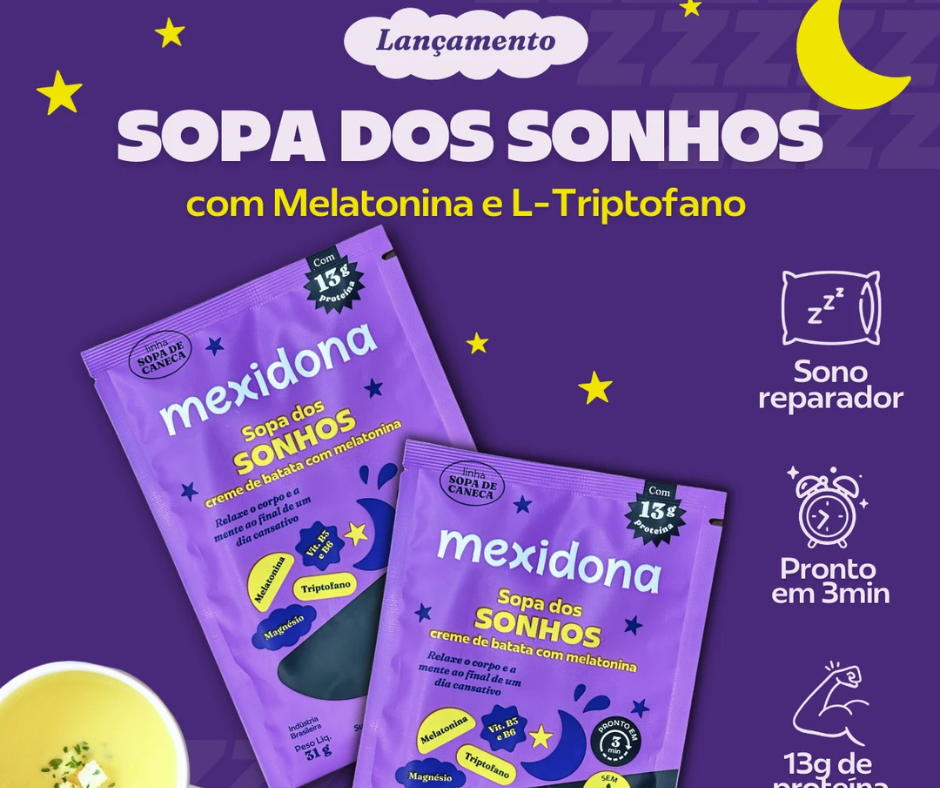 Sopa dos Sonhos | Creme de Batata com Melatonina | Mexidona 