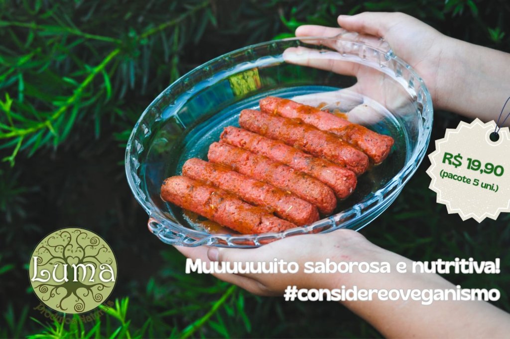 SALSICHA VEGETAL LUMA