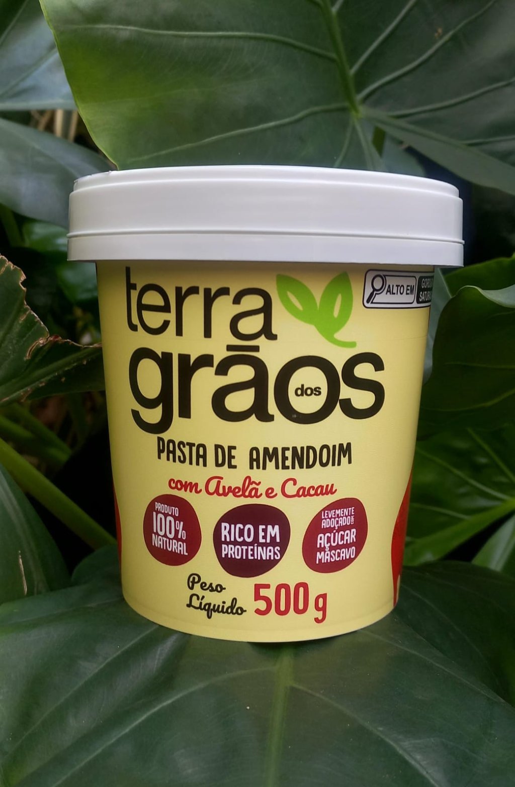 Pasta de Amendoim | Avelã e Cacau | Terra dos Grãos 500g