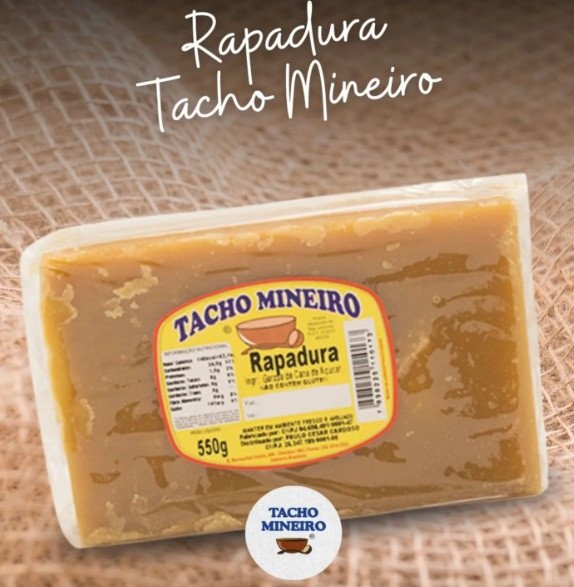 RAPADURA TACHO MINEIRO 550G