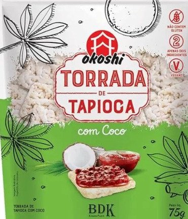 TORRADA DE TAPIOCA -  CONSULTE SABORES