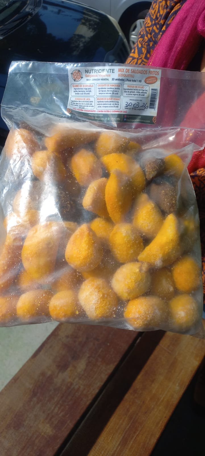 Mix de Salgados Fritos para Coquetel | Nutriciente | 1kg