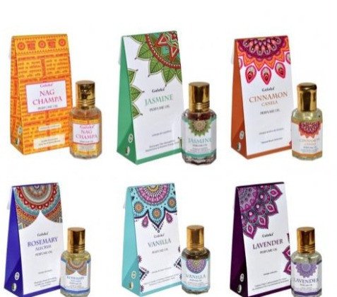 PERFUMES INDIANOS GOLOKA AROMAS
