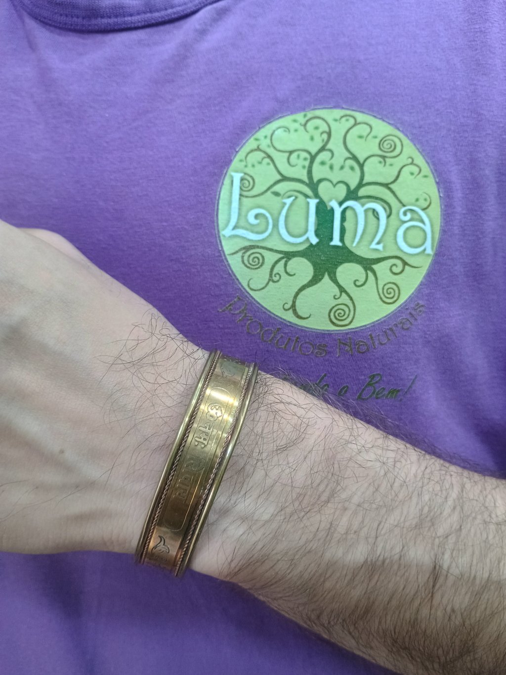 PULSEIRA DE COBRE MAGNÉTICA 