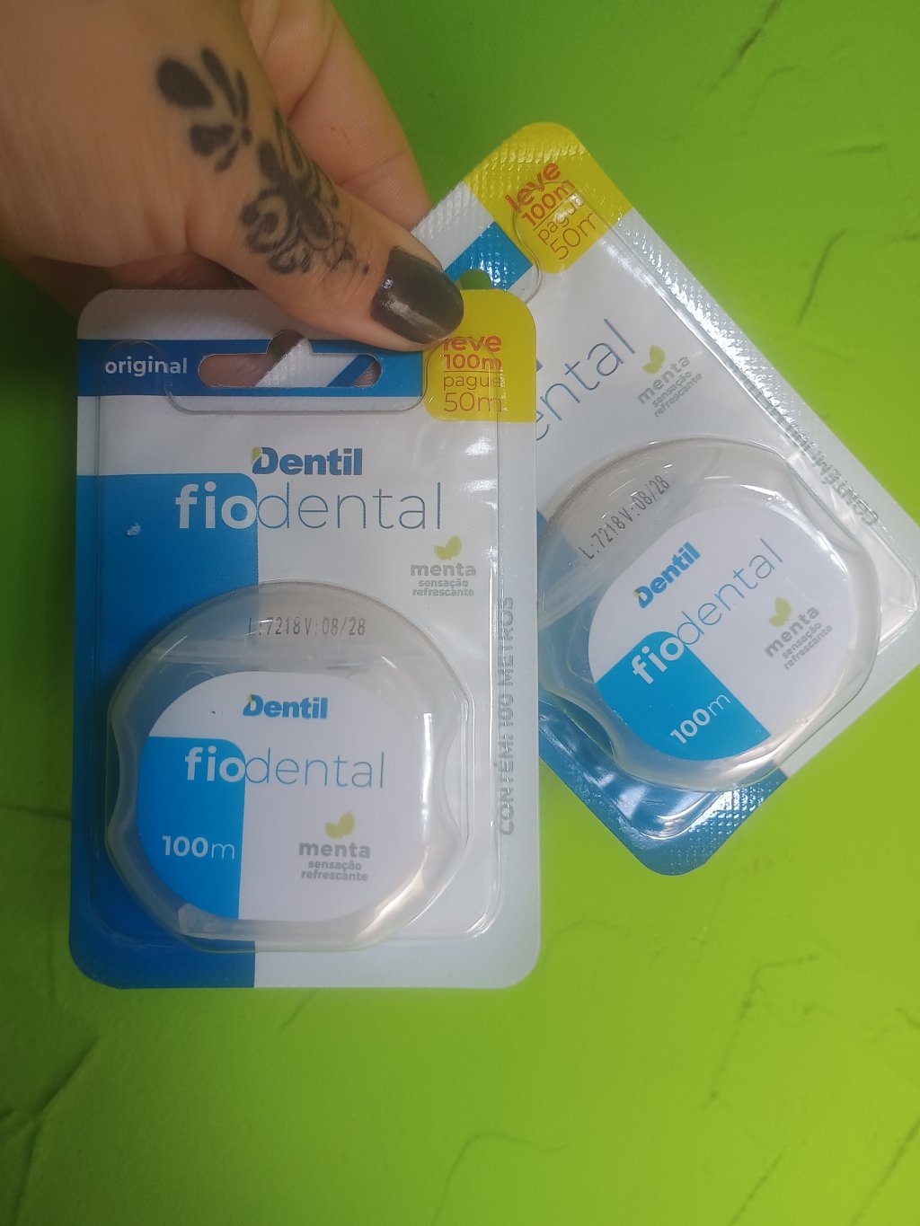 FIO DENTAL DENTIL SABOR MENTA
