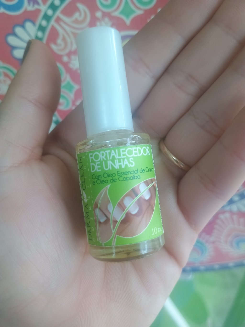 FORTALECEDOR DE UNHAS DERMACLEAN 10ML