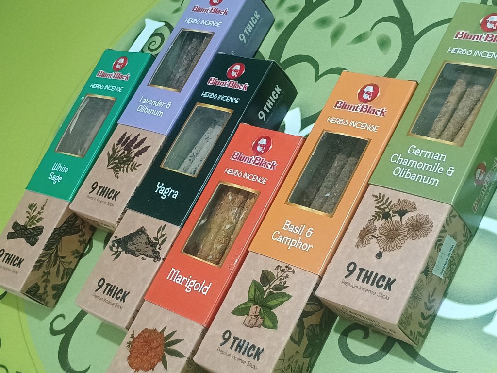 INCENSOS NATURAIS BLUNTBLACK