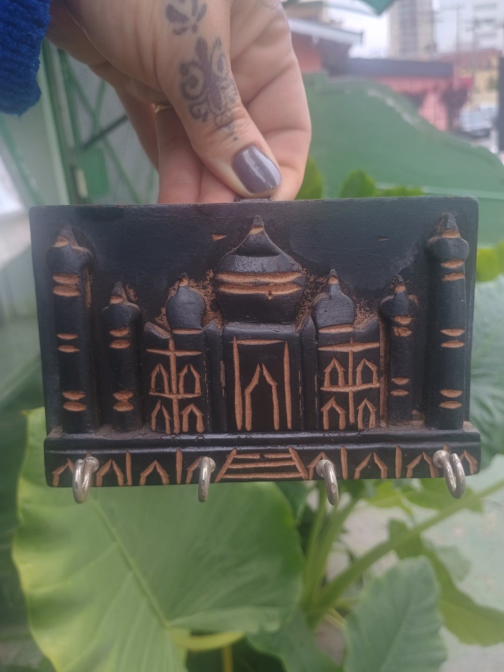 PORTA CHAVE TAJ MAHAL PAREDE