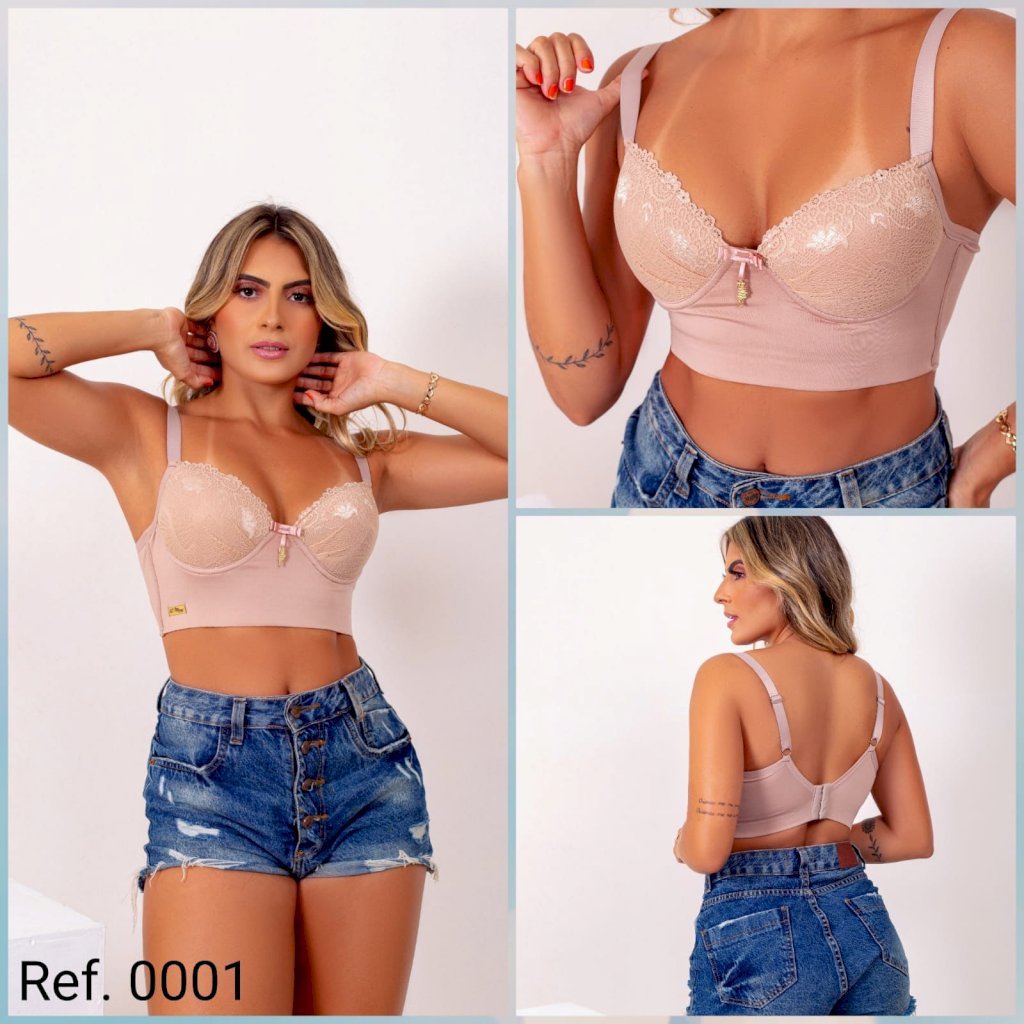 SUTIÃ REFORÇADO C/ BOJO (REF.01)