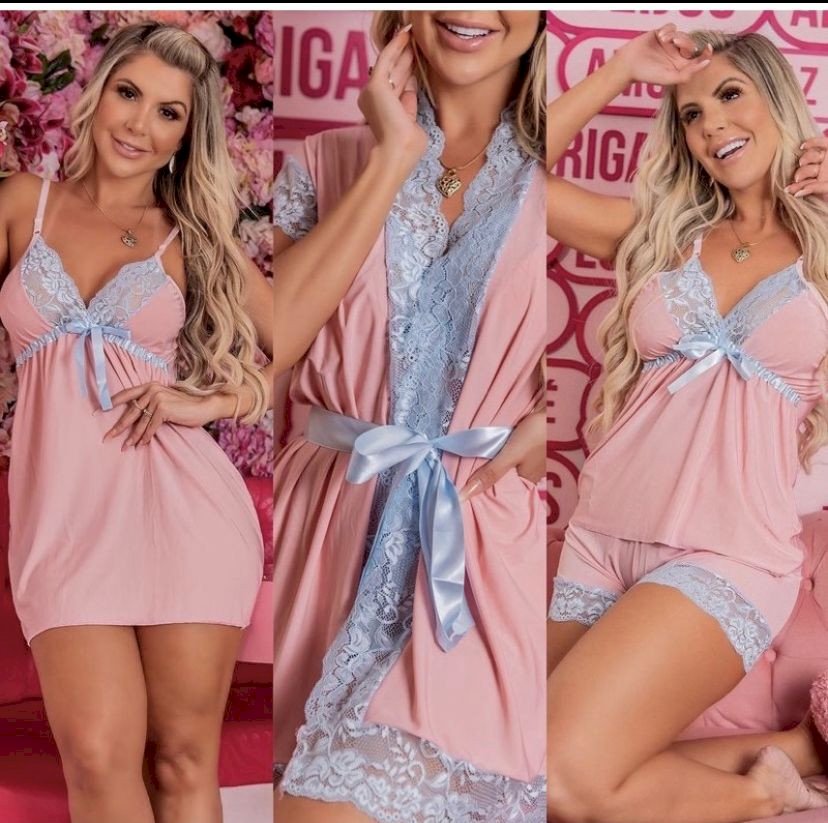 KIT BABY DOLL + CAMISOLA+ HOBBY 